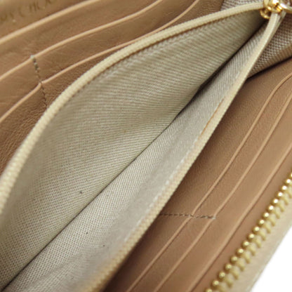 Jimmy Choo Star motif Long wallet (with coin pocket) Leather Ladies [Used]