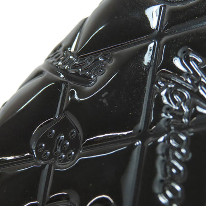 CHANEL Icon SilverHardware Long wallet (with coin pocket) Patent leather Ladies [Used]