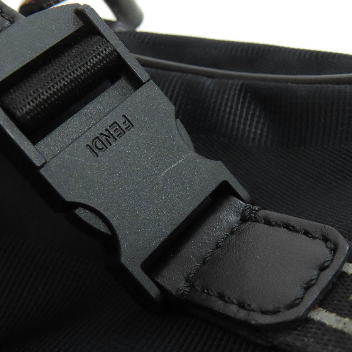 FENDI logo Shoulder Bag Nylon Ladies [Used]