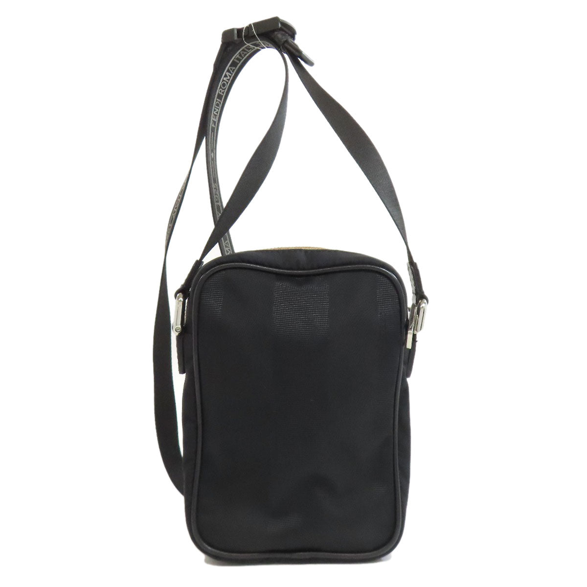 FENDI logo Shoulder Bag Nylon Ladies [Used]