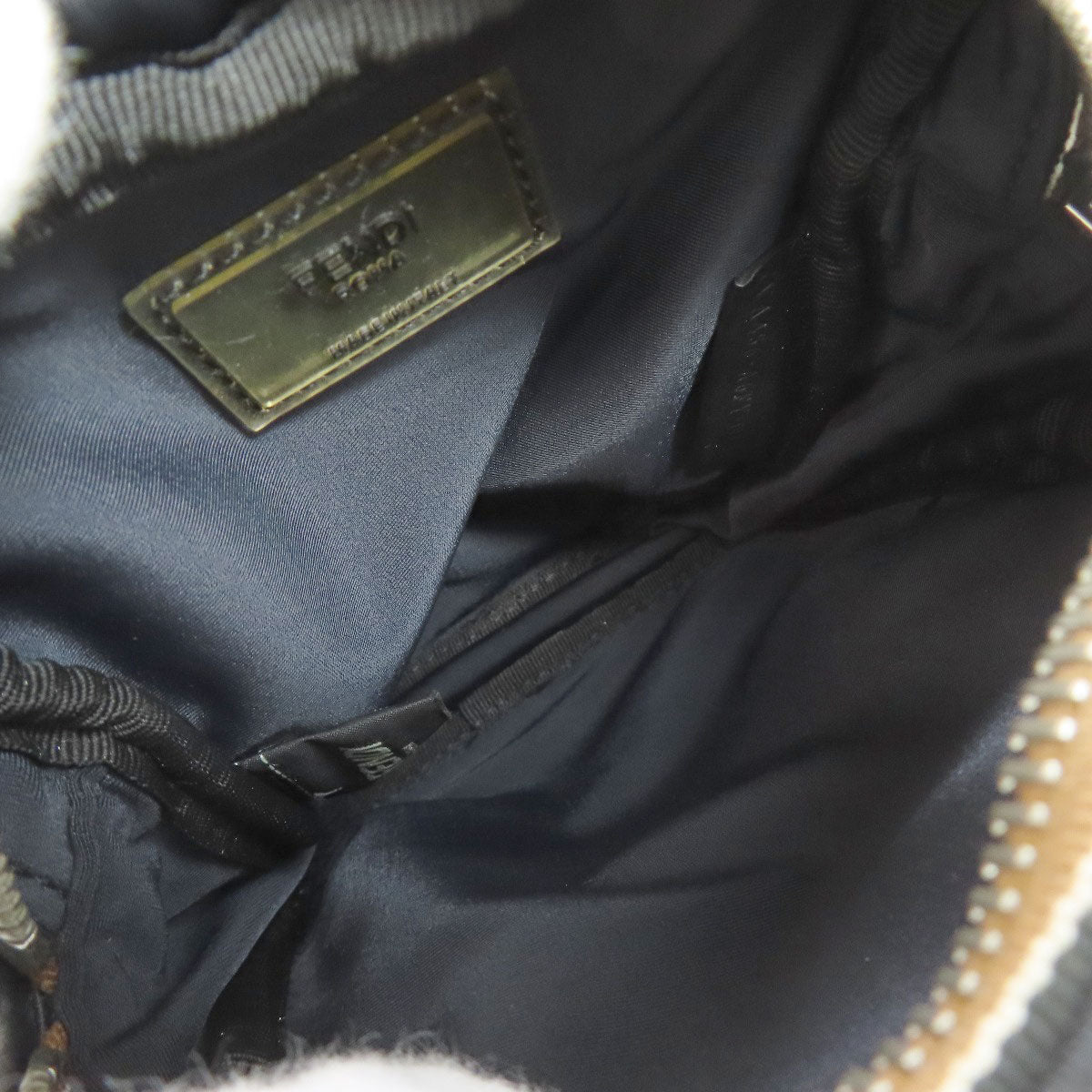 FENDI logo Shoulder Bag Nylon Ladies [Used]