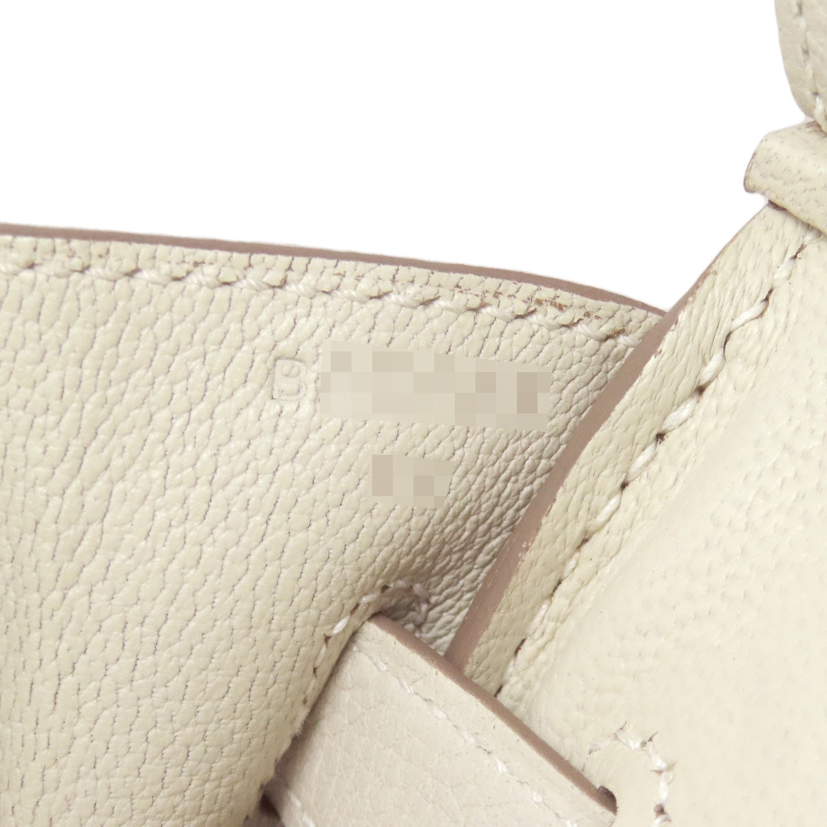 HERMES Birkin 30 Nata Gold Hardware Handbag Taurillon Clemence Ladies [Used]