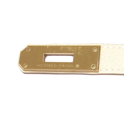 HERMES Birkin 30 Nata Gold Hardware Handbag Taurillon Clemence Ladies [Used]