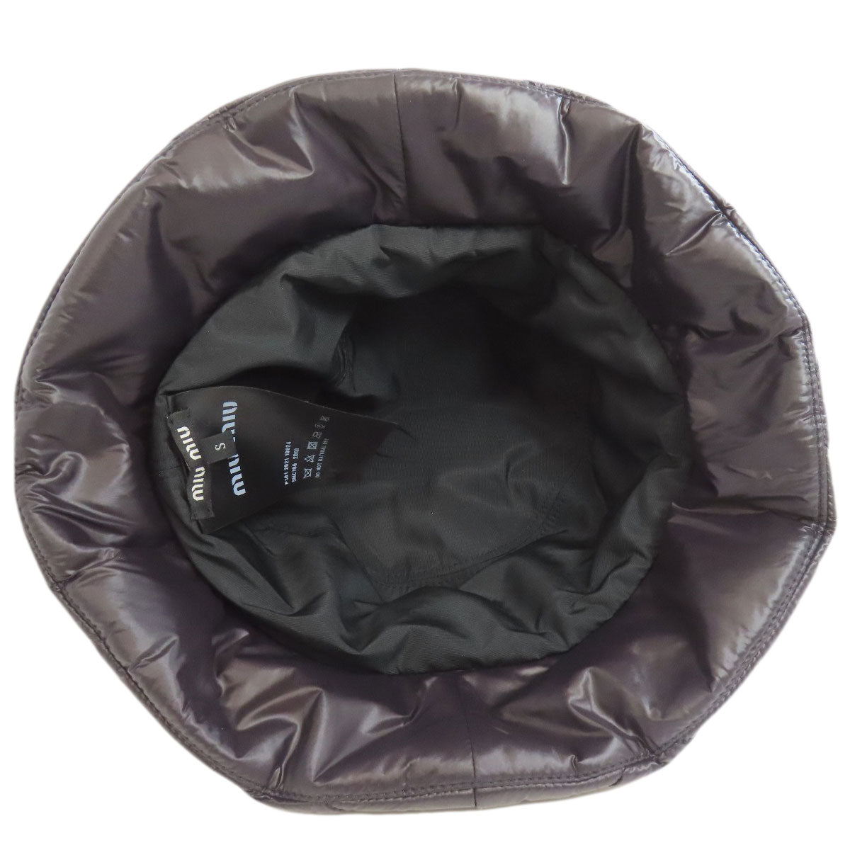 MIUMIU Bucket hat hat Nylon Ladies [Used]