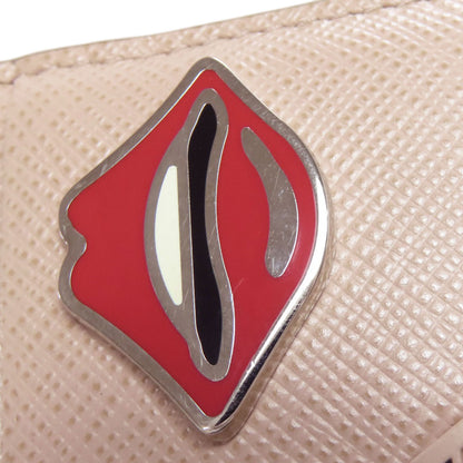 PRADA 1MC025 Lip Spider Card Case Safiano Ladies [Used]