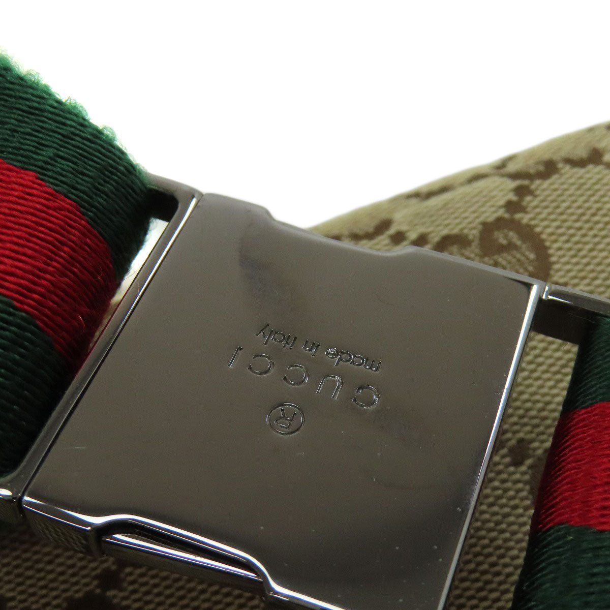 GUCCI 28566 GG Hip bag, waist bag Canvas Ladies [Used]