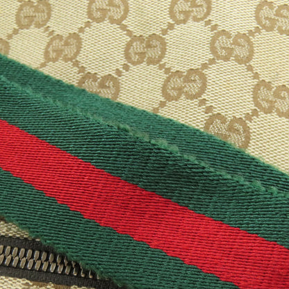 GUCCI 28566 GG Hip bag, waist bag Canvas Ladies [Used]
