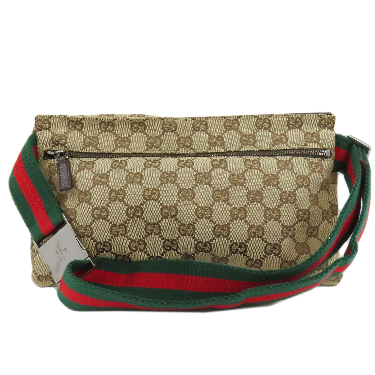 GUCCI 28566 GG Hip bag, waist bag Canvas Ladies [Used]