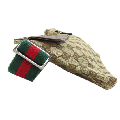 GUCCI 28566 GG Hip bag, waist bag Canvas Ladies [Used]