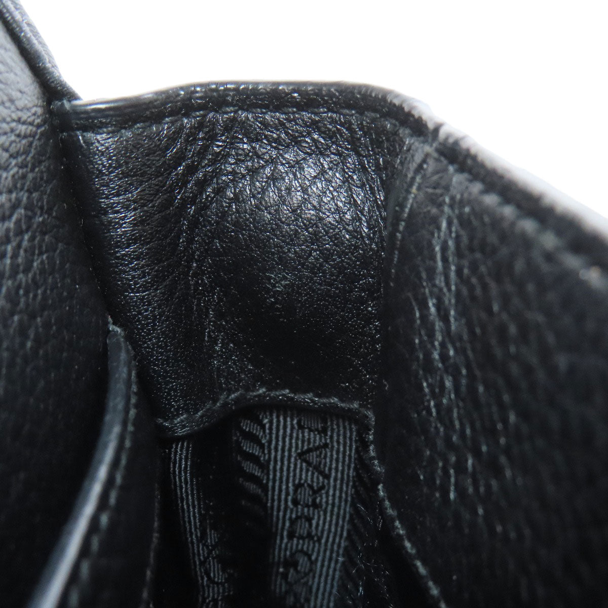 PRADA Logo Hardware Shoulder Bag Calf Ladies [Used]