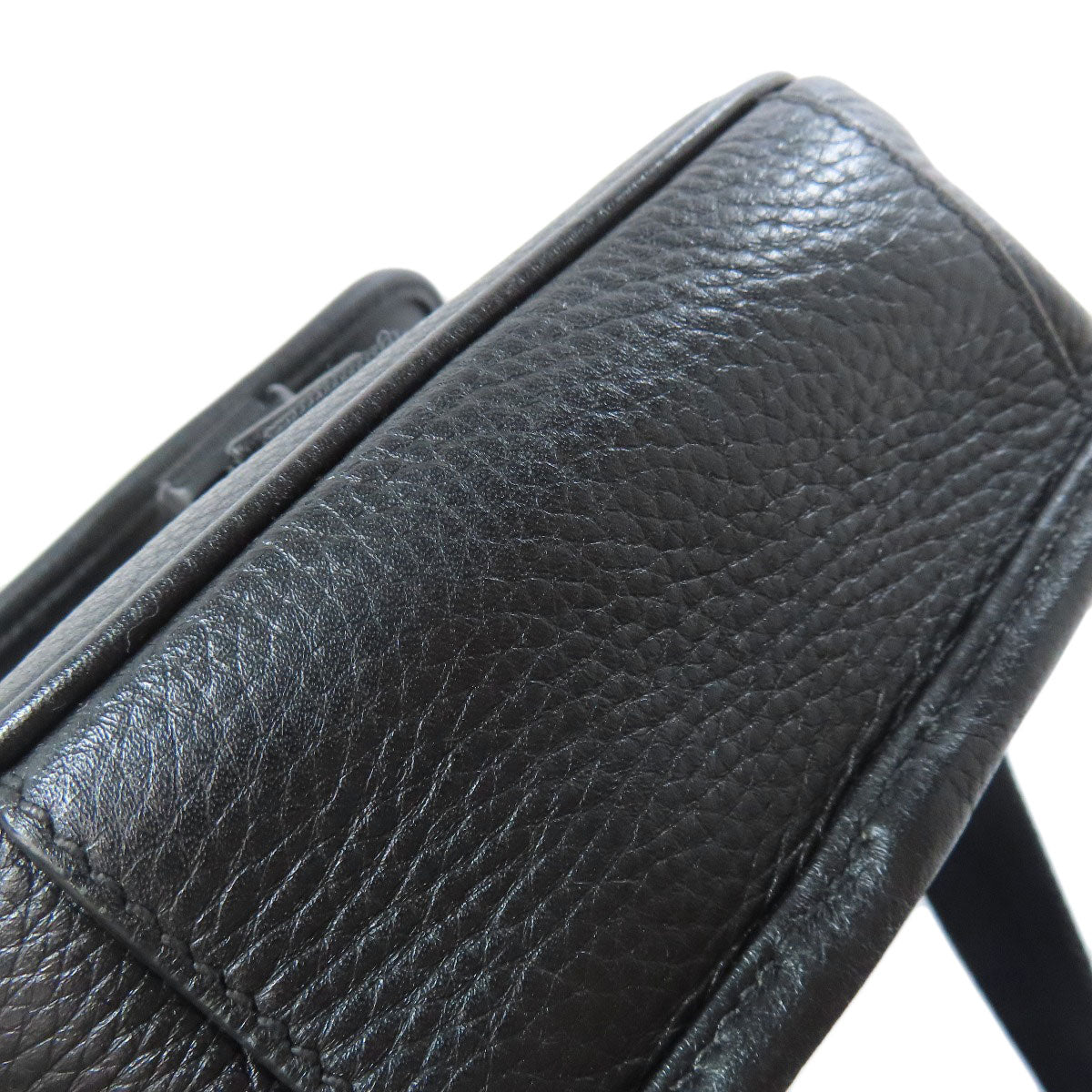 PRADA Logo Hardware Shoulder Bag Calf Ladies [Used]