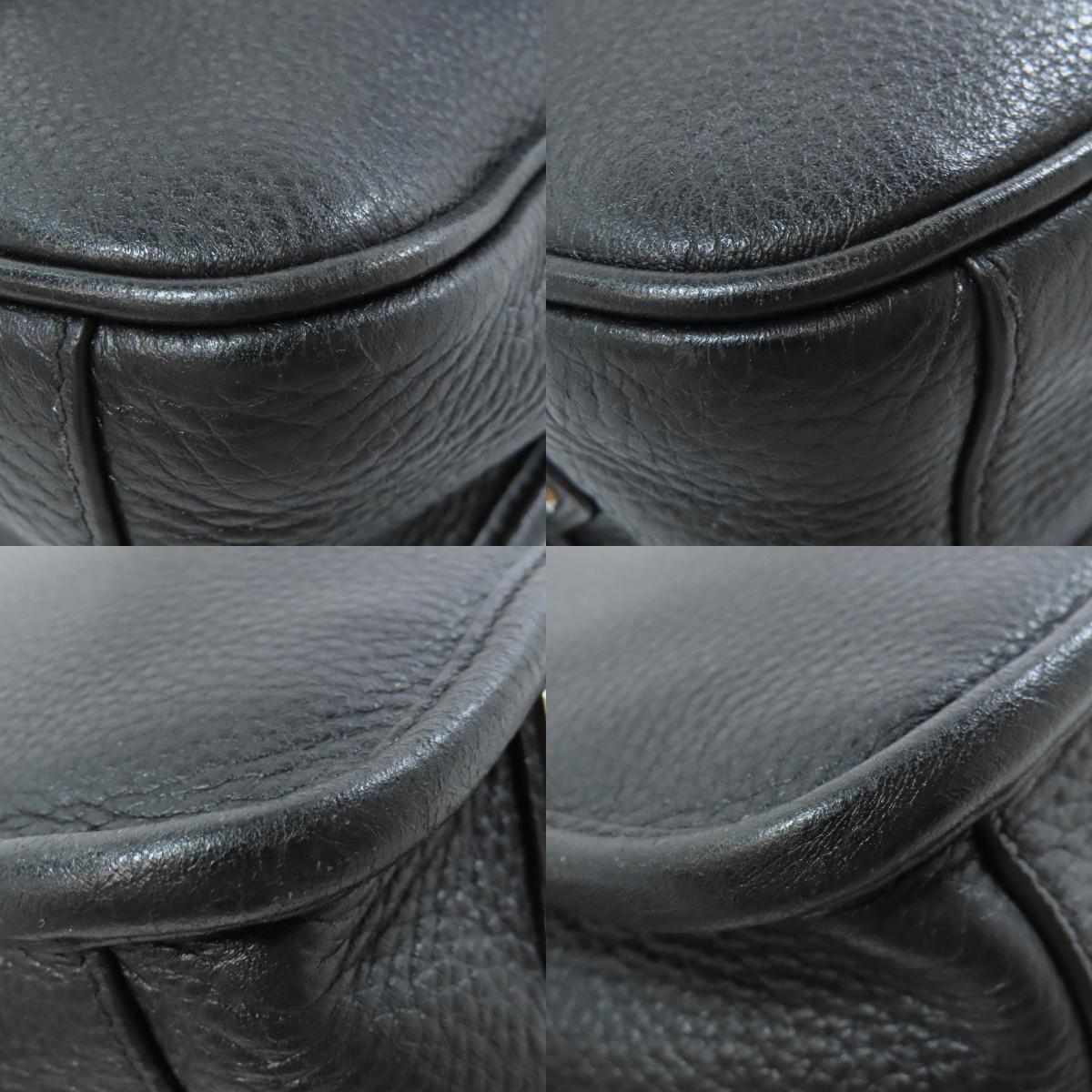 PRADA Logo Hardware Shoulder Bag Calf Ladies [Used]