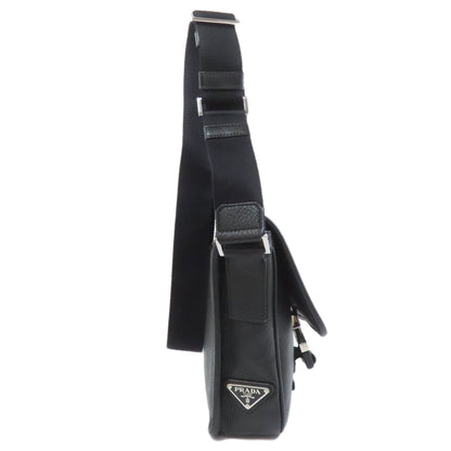 PRADA Logo Hardware Shoulder Bag Calf Ladies [Used]