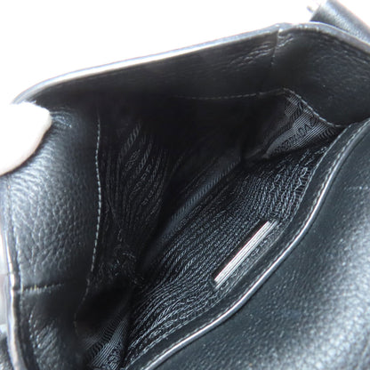 PRADA Logo Hardware Shoulder Bag Calf Ladies [Used]