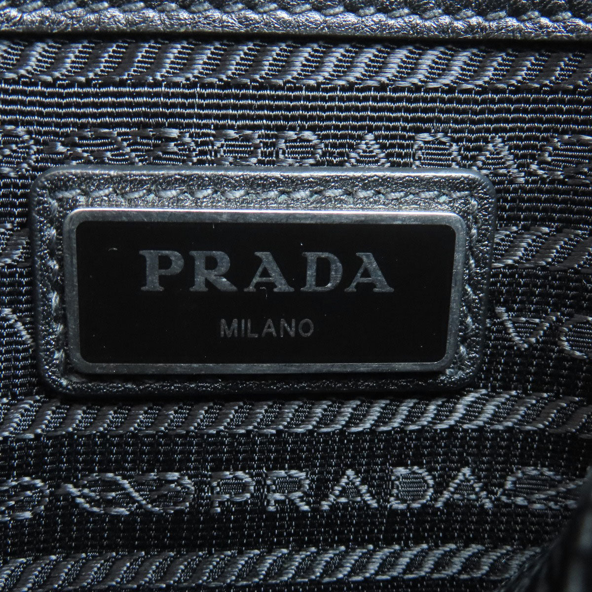 PRADA Logo Hardware Shoulder Bag Calf Ladies [Used]