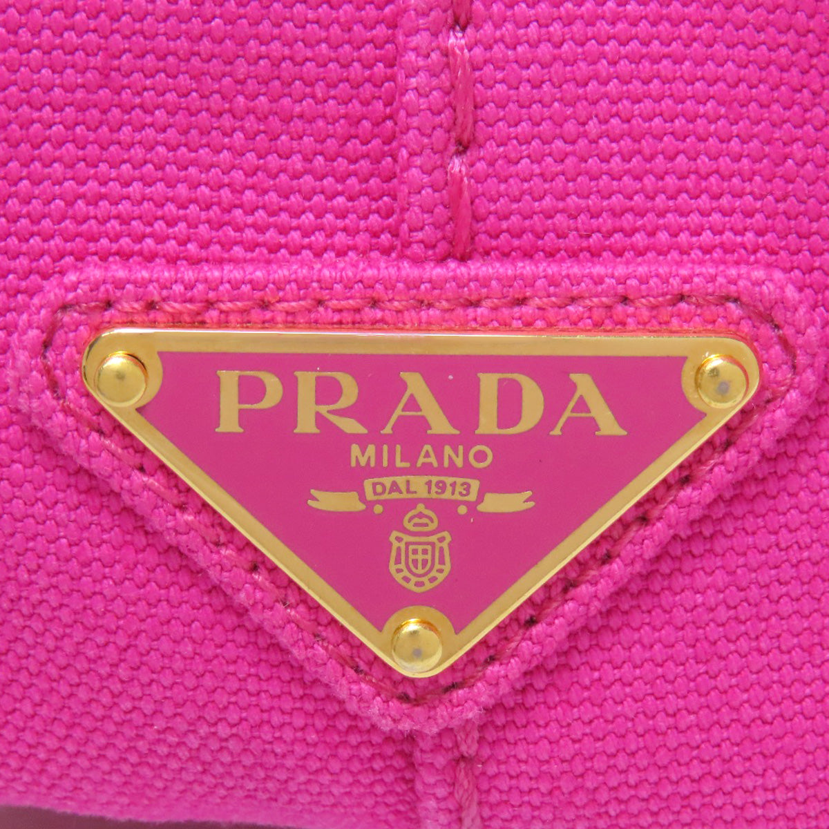 PRADA Canapa mini 2 WAY Handbag Canvas Ladies [Used]