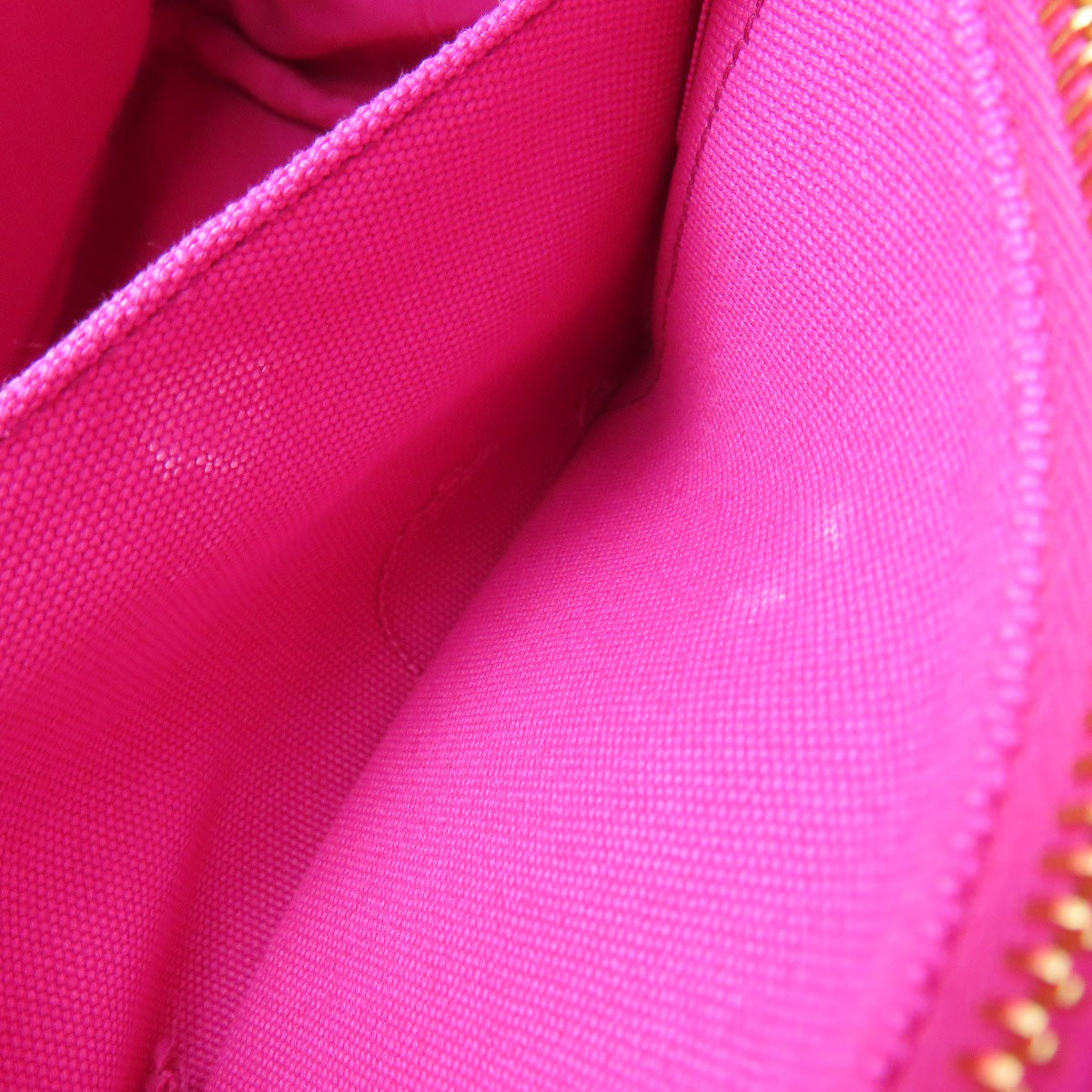 PRADA Canapa mini 2 WAY Handbag Canvas Ladies [Used]