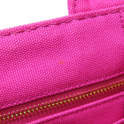 PRADA Canapa mini 2 WAY Handbag Canvas Ladies [Used]