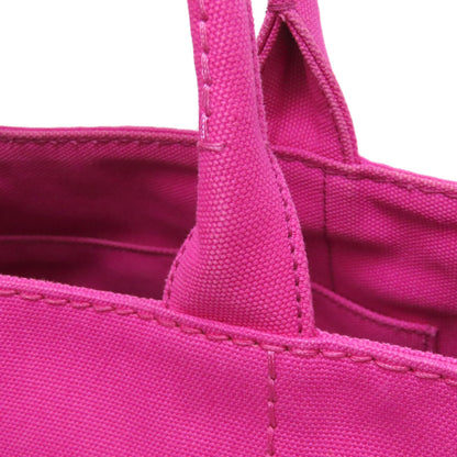 PRADA Canapa mini 2 WAY Handbag Canvas Ladies [Used]