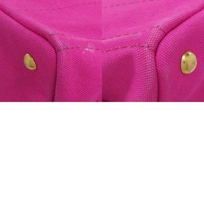 PRADA Canapa mini 2 WAY Handbag Canvas Ladies [Used]