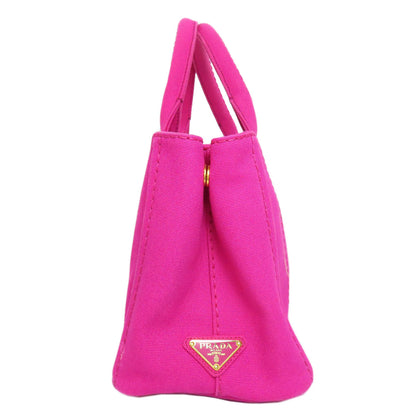 PRADA Canapa mini 2 WAY Handbag Canvas Ladies [Used]