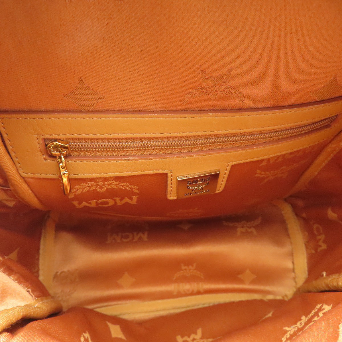 MCM Studs Backpack Â· Daypack PVC Ladies [Used]