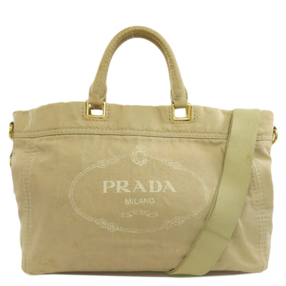 PRADA BN2069 Denim 2WAY Tote Bag Denim Ladies [Used]