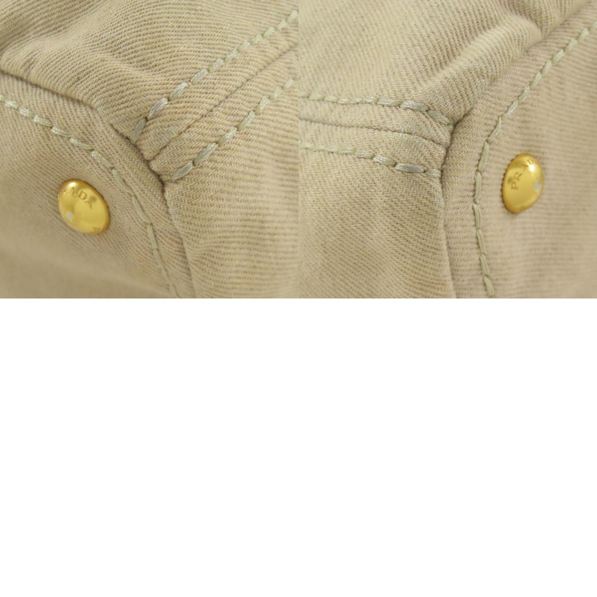 PRADA BN2069 Denim 2WAY Tote Bag Denim Ladies [Used]