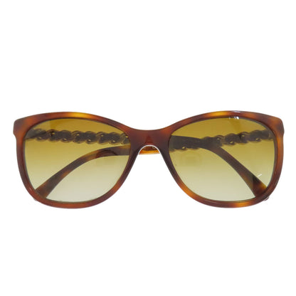 CHANEL logo sunglasses Plastic MetalLadies [Used]