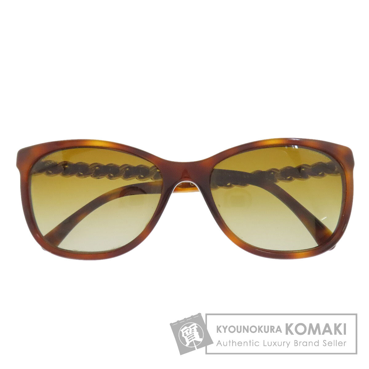 CHANEL logo sunglasses Plastic MetalLadies [Used]