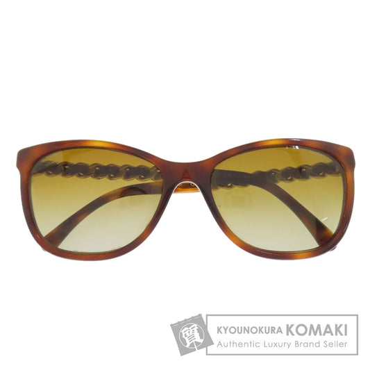 CHANEL logo sunglasses Plastic MetalLadies [Used]
