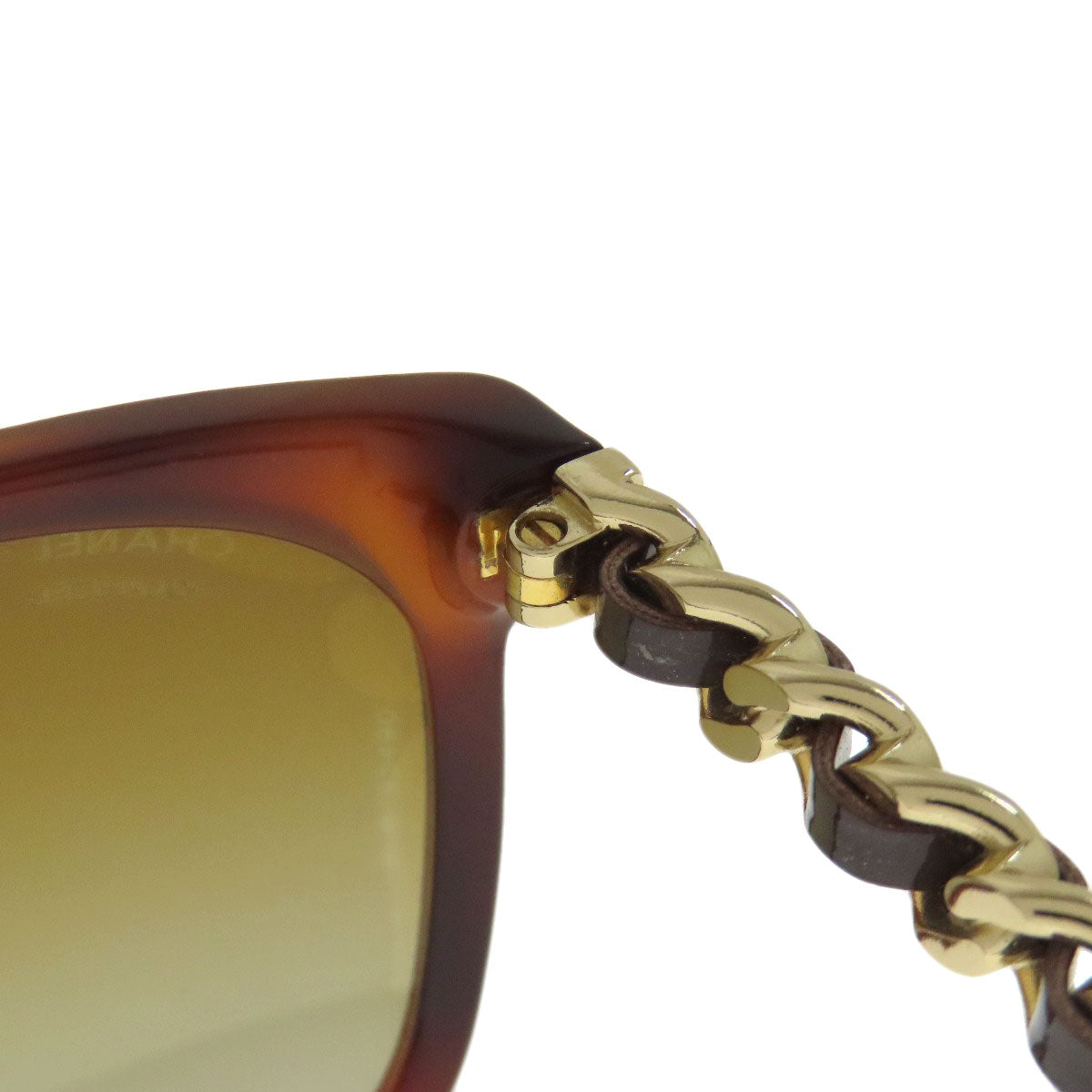 CHANEL logo sunglasses Plastic MetalLadies [Used]