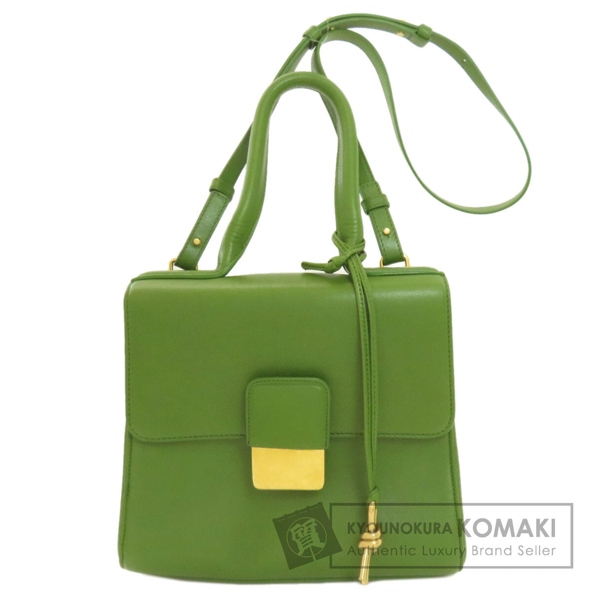 BOTTEGA VENETA 2WAY Handbag Calf Ladies [Used]