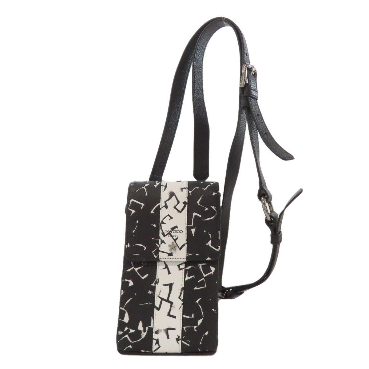 Jimmy Choo Eric Haze collaboration shoulder pouch Shoulder Bag PVC Ladies [Used]