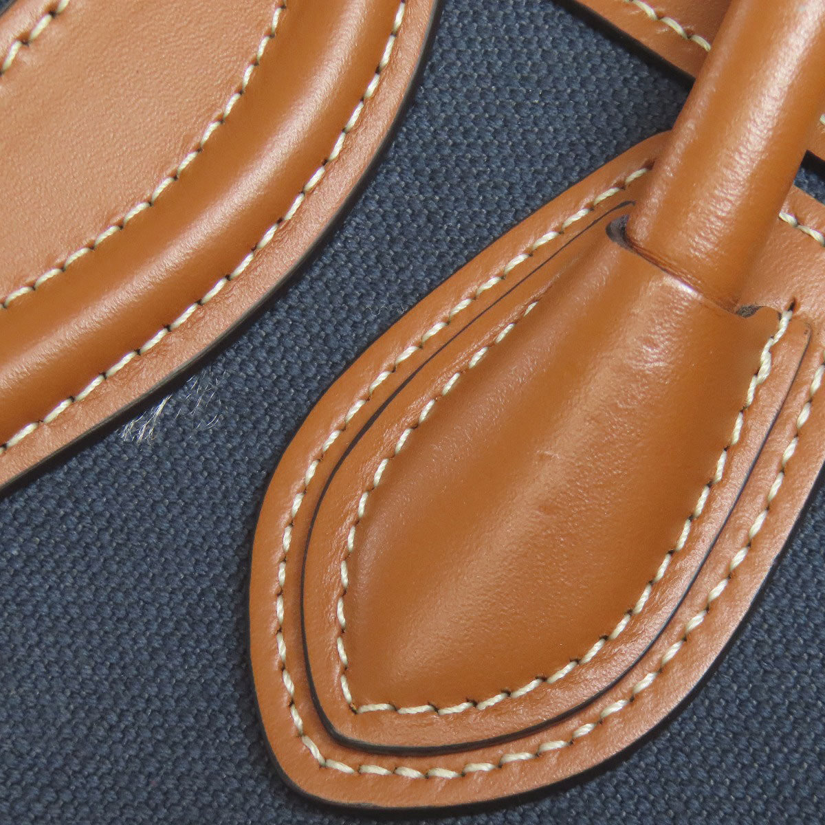 CELINE Luggage nano 2 WAY Handbag Calf CanvasLadies [Used]