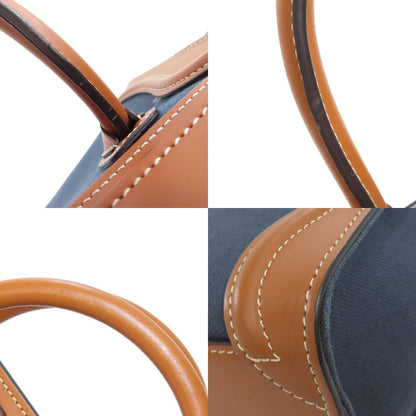 CELINE Luggage nano 2 WAY Handbag Calf CanvasLadies [Used]