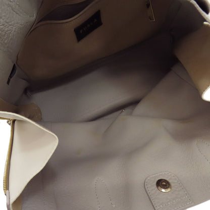 Furla logo Tote Bag Leather Ladies [Used]