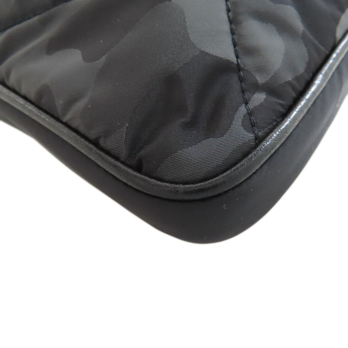 MONCLER Camouflage pattern tablet case Accessory pouch Nylon Ladies [Used]