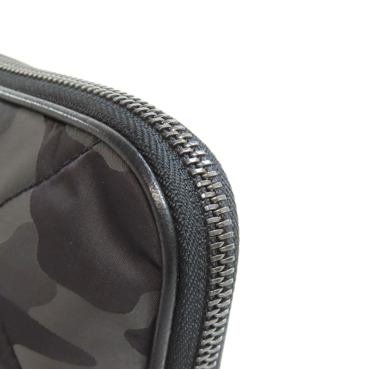 MONCLER Camouflage pattern tablet case Accessory pouch Nylon Ladies [Used]