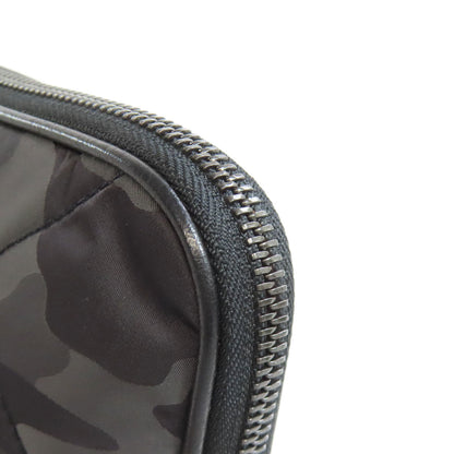 MONCLER Camouflage pattern tablet case Accessory pouch Nylon Ladies [Used]