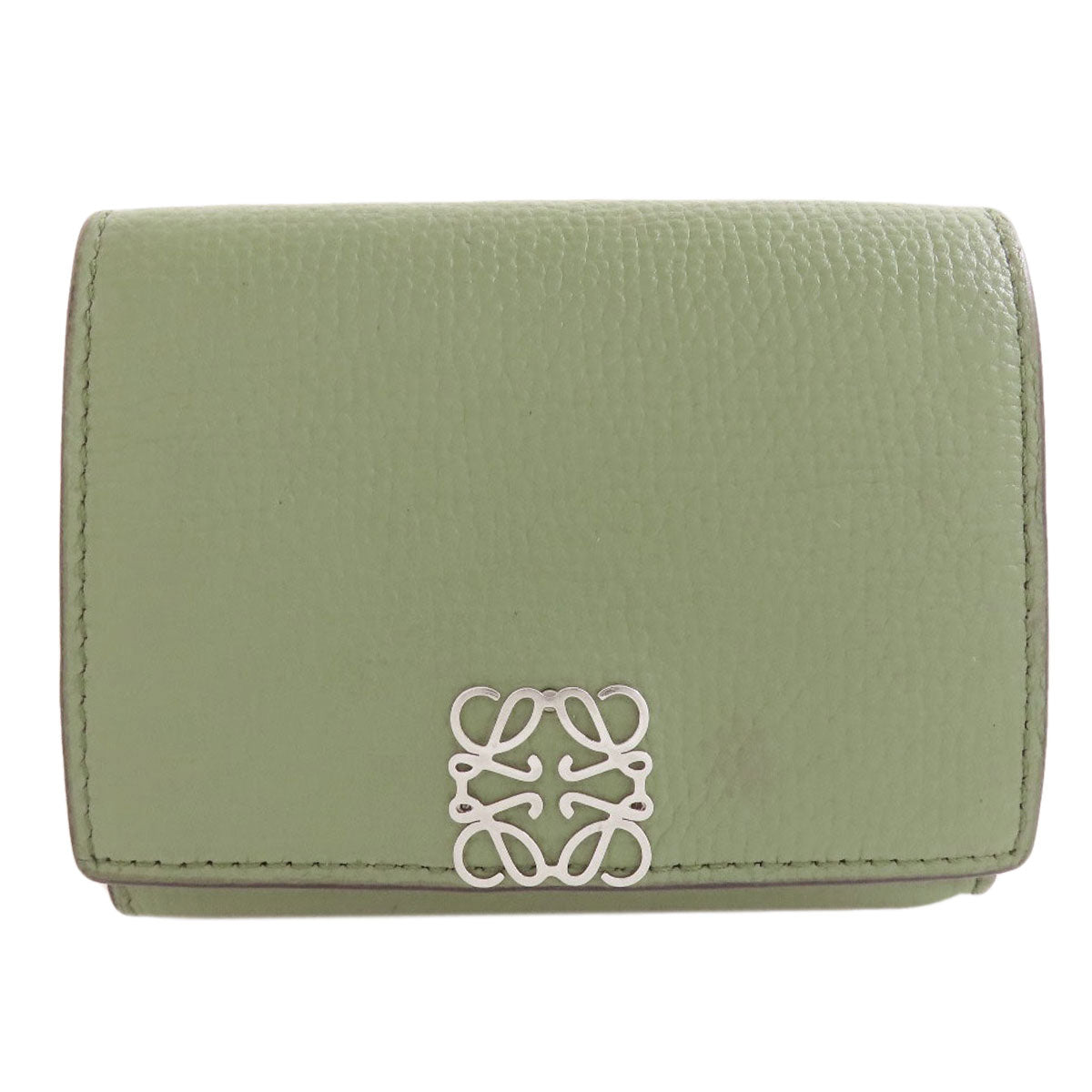 LOEWE Compact wallet Bifold Wallet with Coin Pocket Leather Ladies [Used]