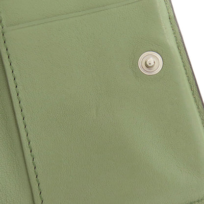 LOEWE Compact wallet Bifold Wallet with Coin Pocket Leather Ladies [Used]