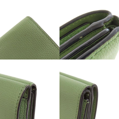 LOEWE Compact wallet Bifold Wallet with Coin Pocket Leather Ladies [Used]