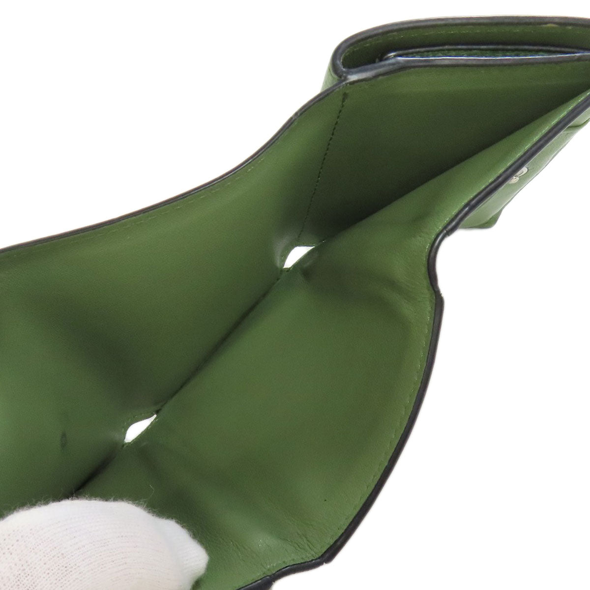 LOEWE Compact wallet Bifold Wallet with Coin Pocket Leather Ladies [Used]