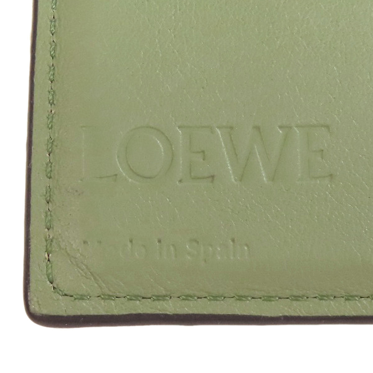 LOEWE Compact wallet Bifold Wallet with Coin Pocket Leather Ladies [Used]