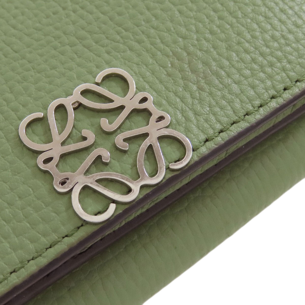 LOEWE Compact wallet Bifold Wallet with Coin Pocket Leather Ladies [Used]