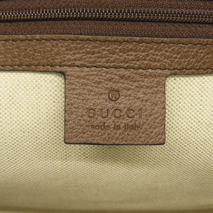 GUCCI 598234 Off-White Medium Pouch in GG Supreme Clutch bag PVC Ladies [Used]