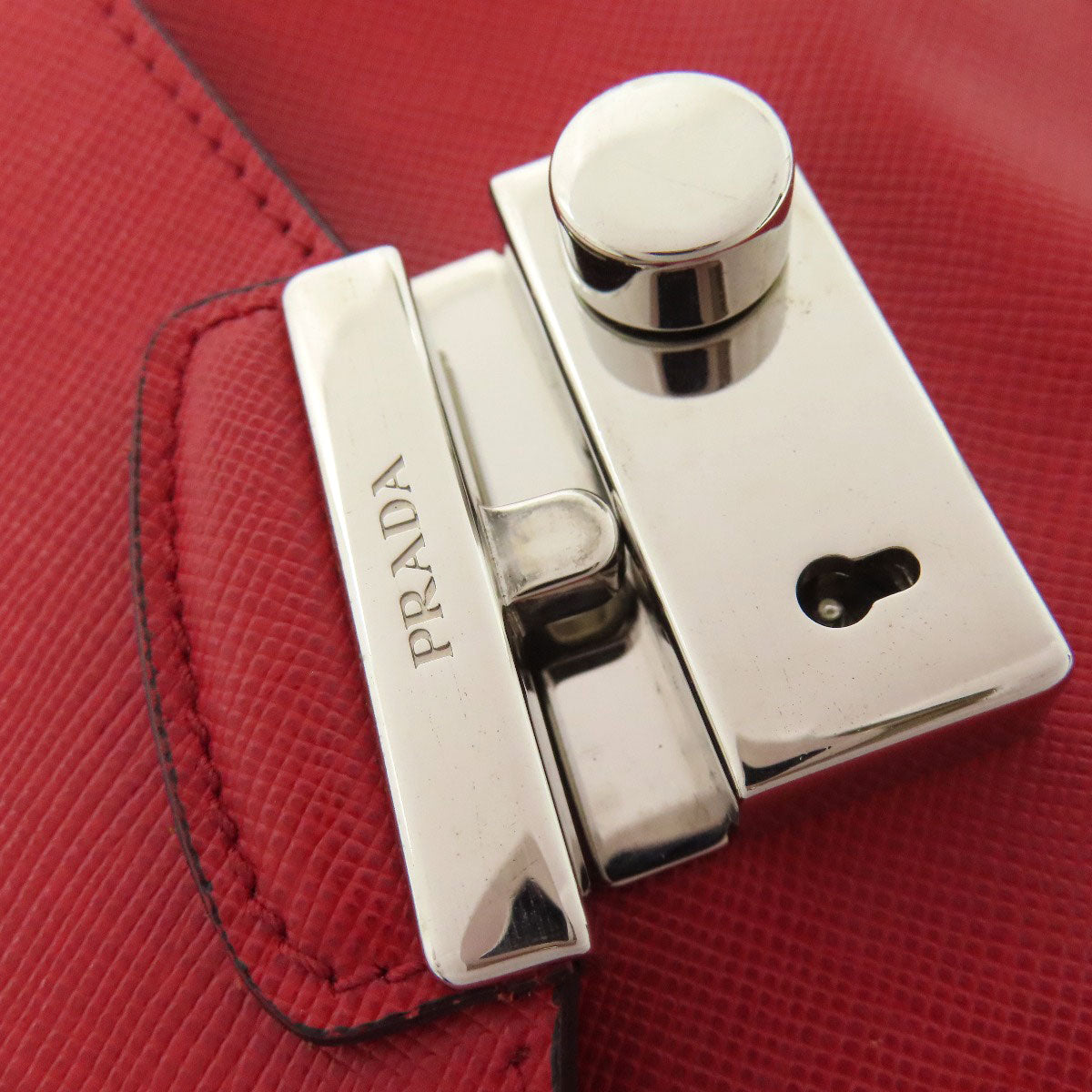 PRADA BN2662 Chain 3WAY Shoulder Bag Safiano Ladies [Used]