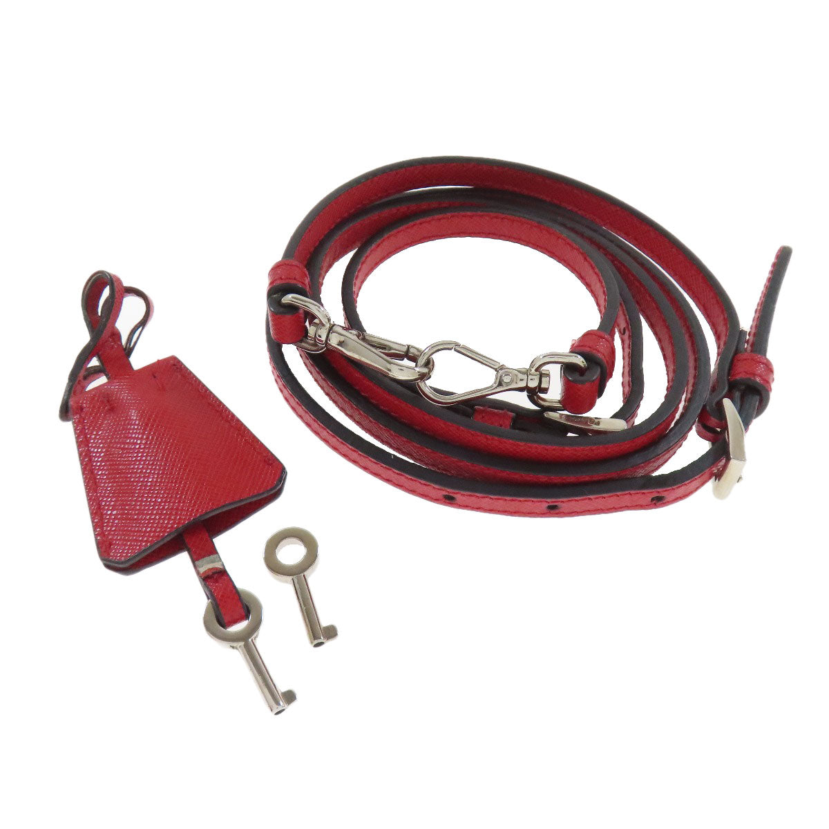 PRADA BN2662 Chain 3WAY Shoulder Bag Safiano Ladies [Used]