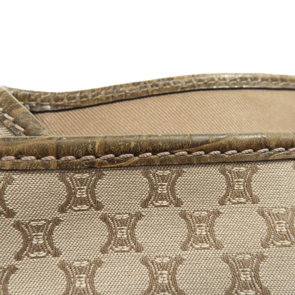 CELINE Macadam pattern Tote Bag Canvas Ladies [Used]